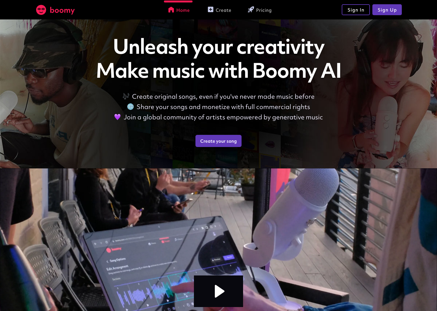 Boomy Review | aitoolcity