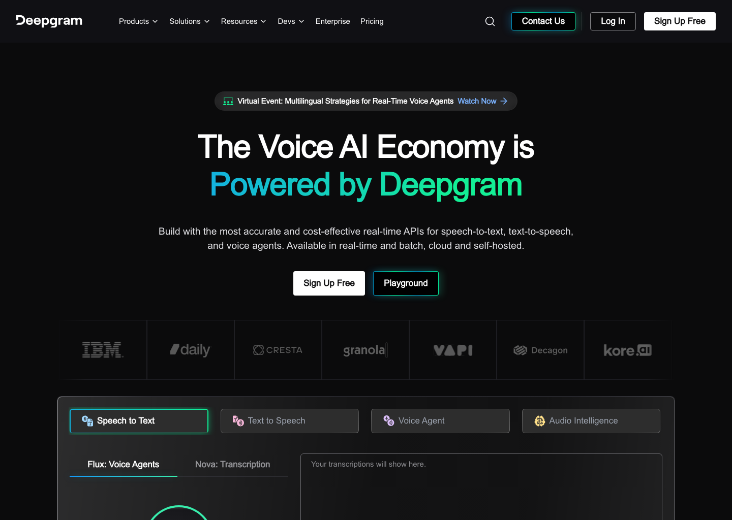 Deepgram cover screenshot