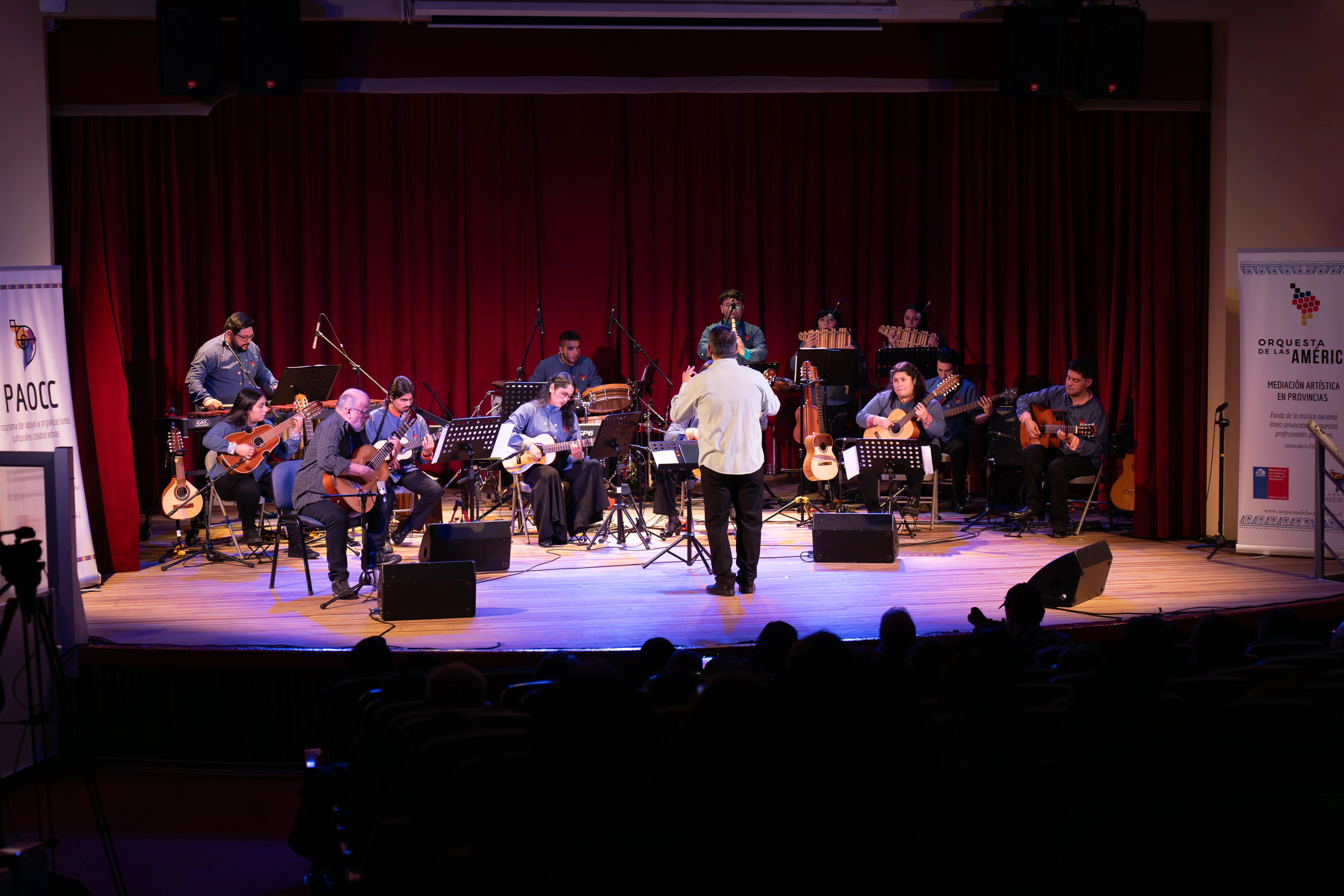 Concierto en la ciudad de Osorno junto a Horacio Salinas