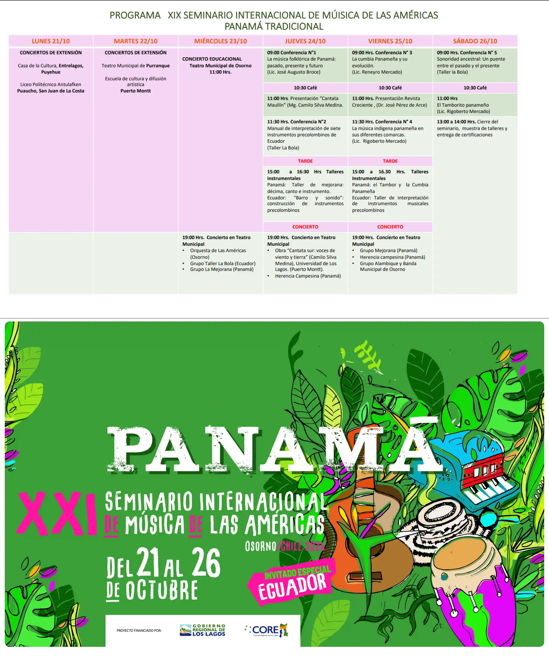 programa seminario
