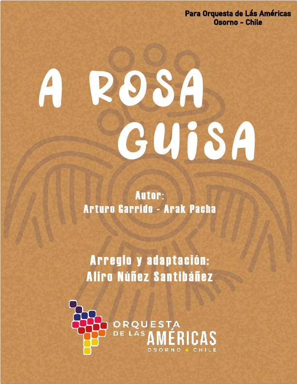 Partitura A rosa Guisa