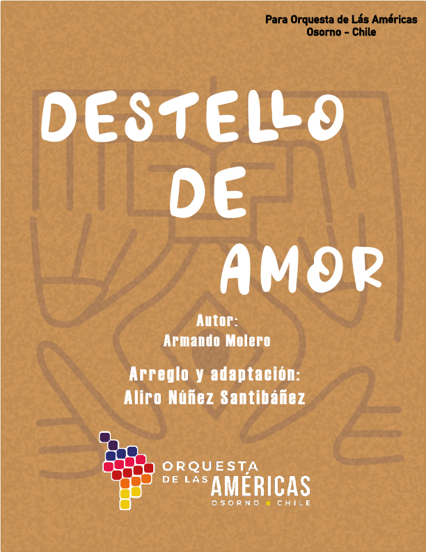 Partitura Destello de amor