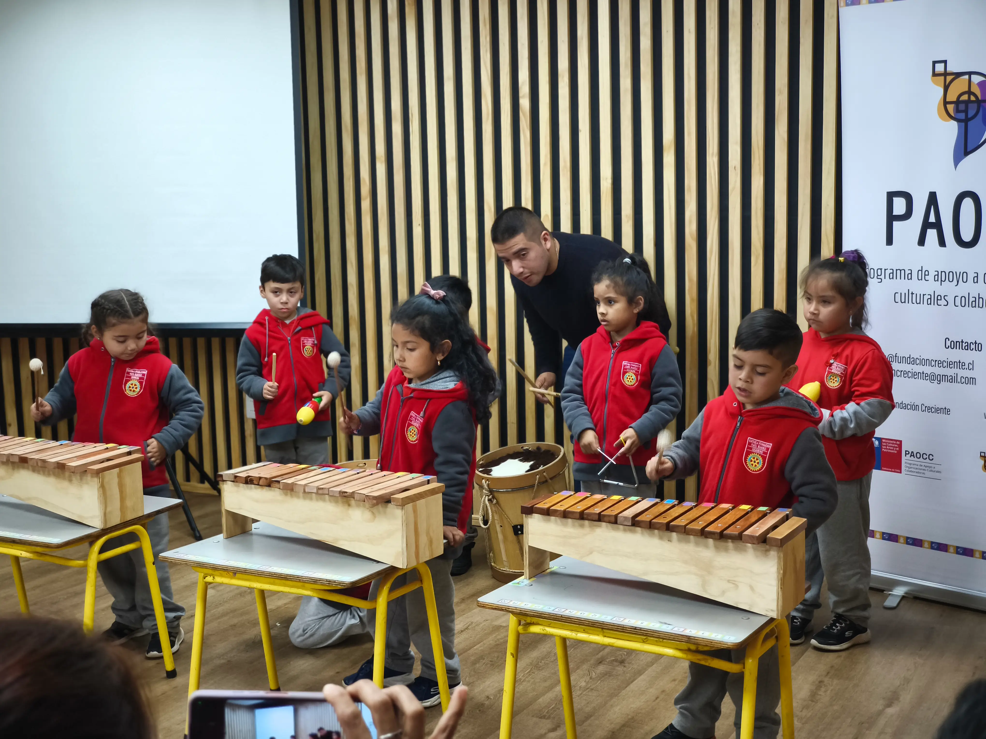 Finalización Programa educación musical temprana - Paul Harris