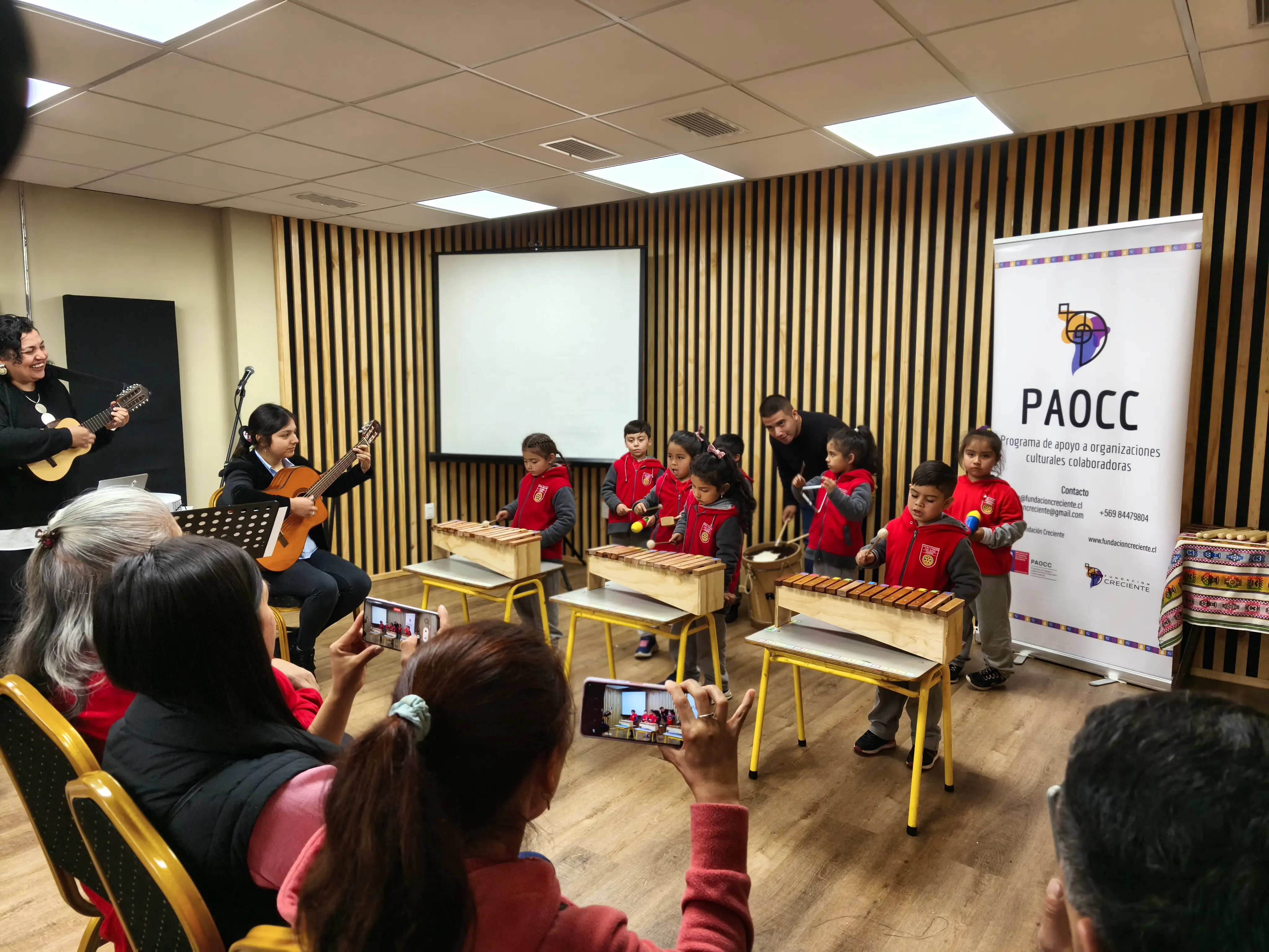 Finalización Programa educación musical temprana - Paul Harris