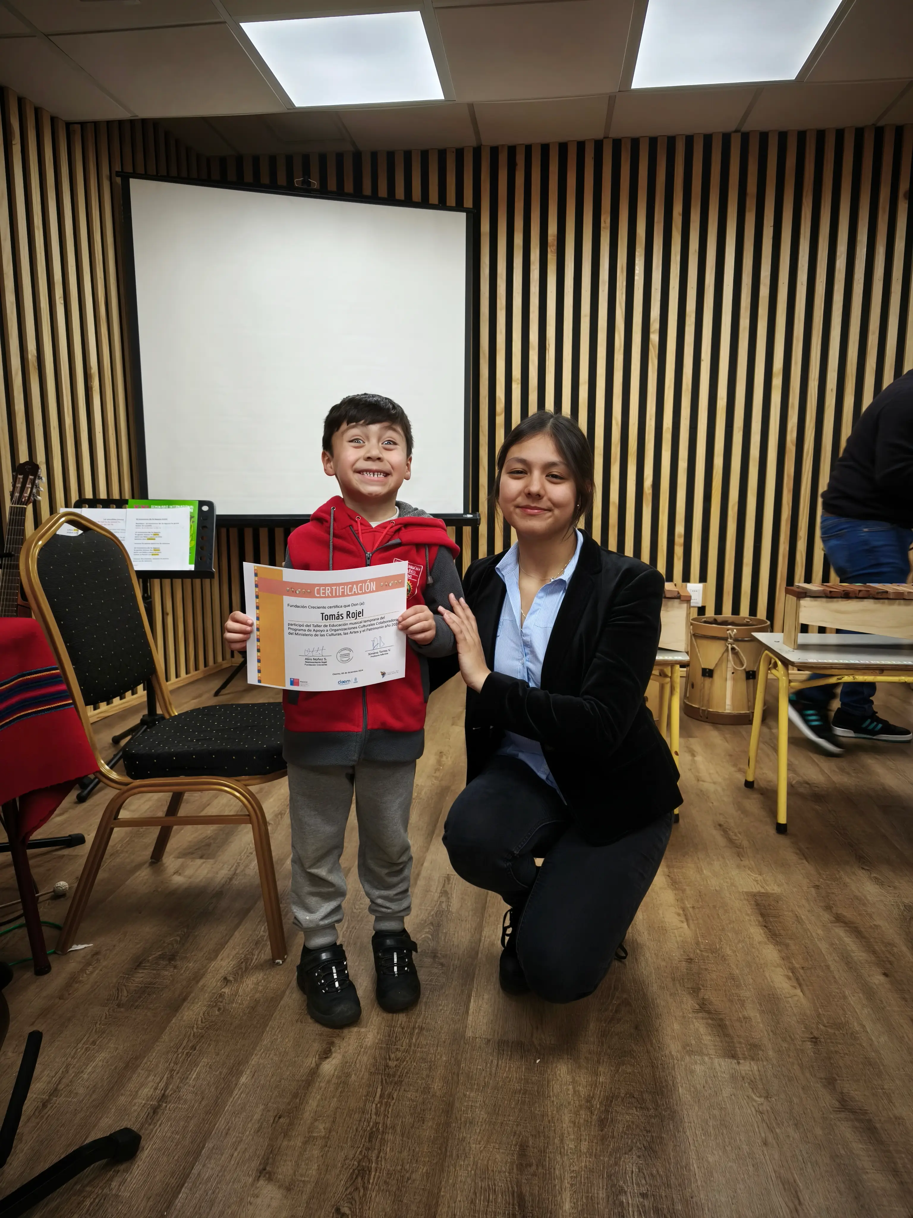 Finalización Programa educación musical temprana - Paul Harris