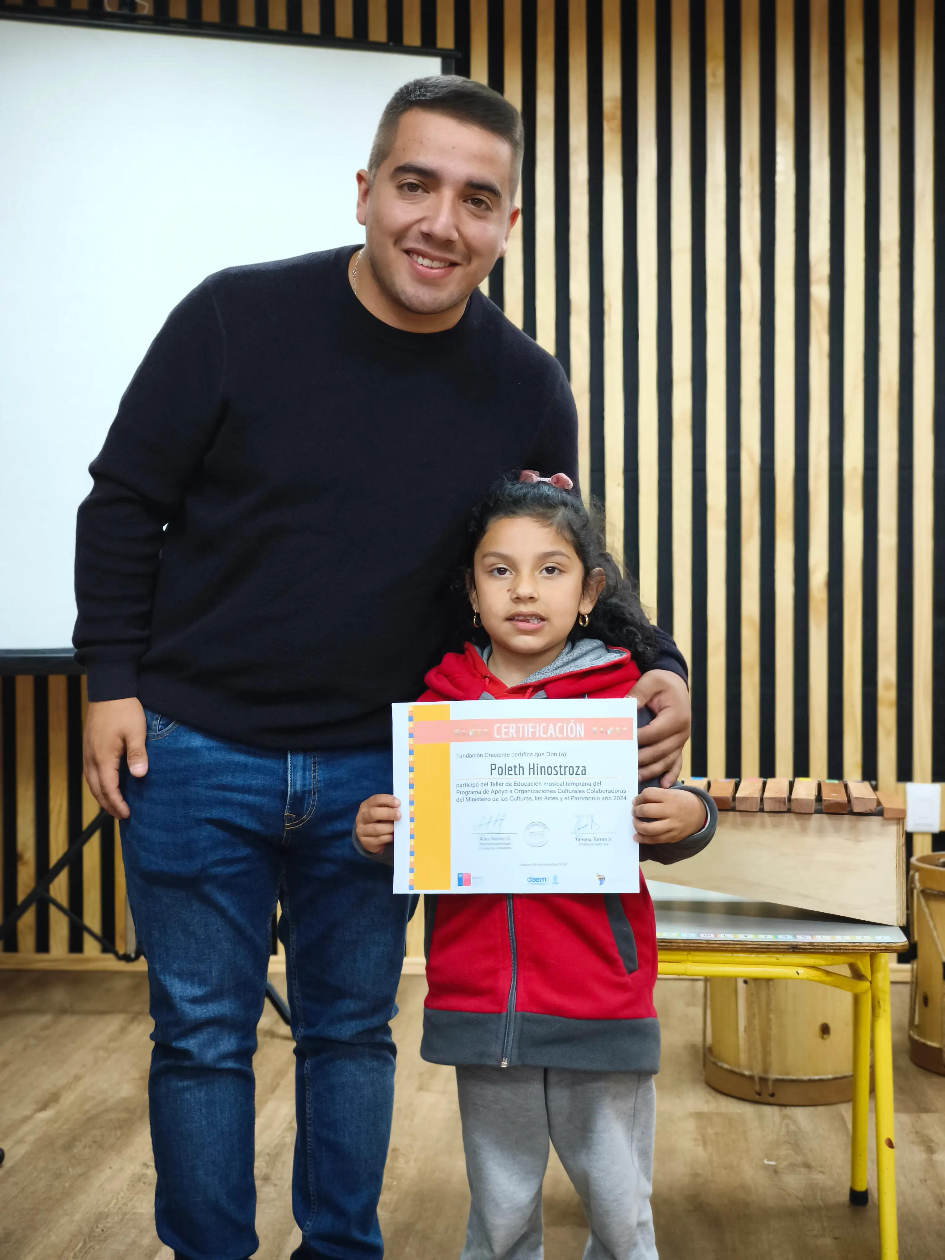 Finalización Programa educación musical temprana - Paul Harris