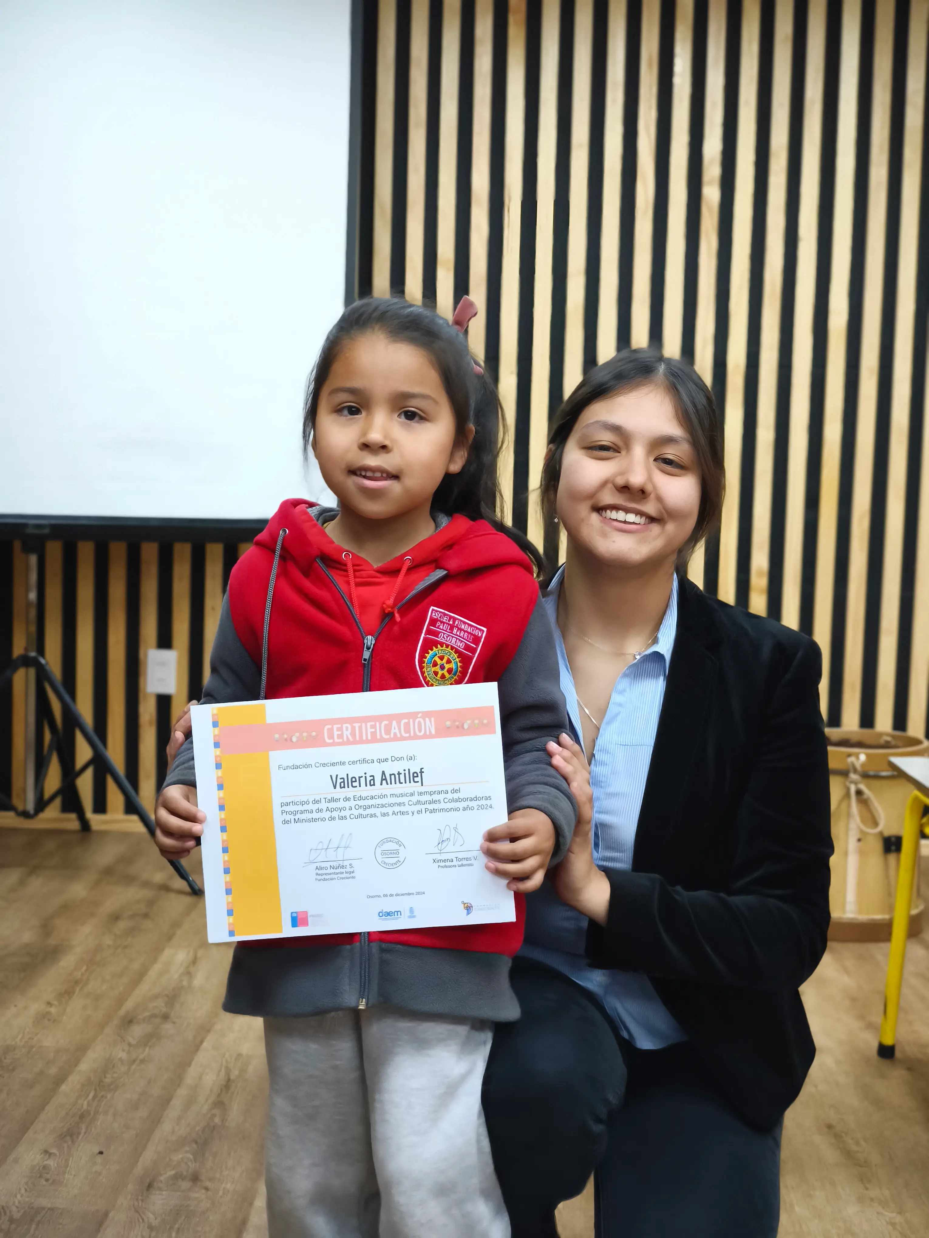 Finalización Programa educación musical temprana - Paul Harris