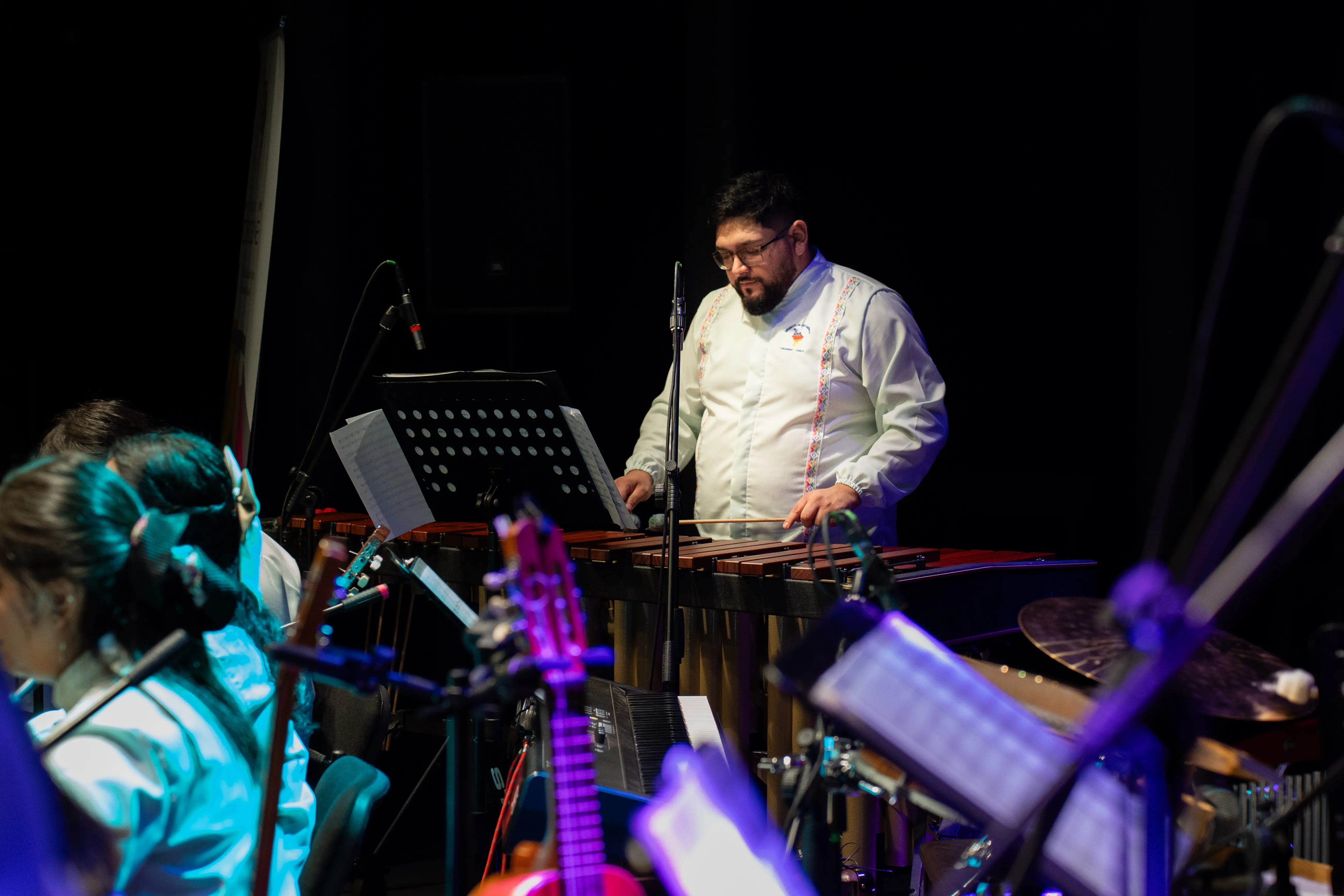 Joaquín Garrido piano y marimba