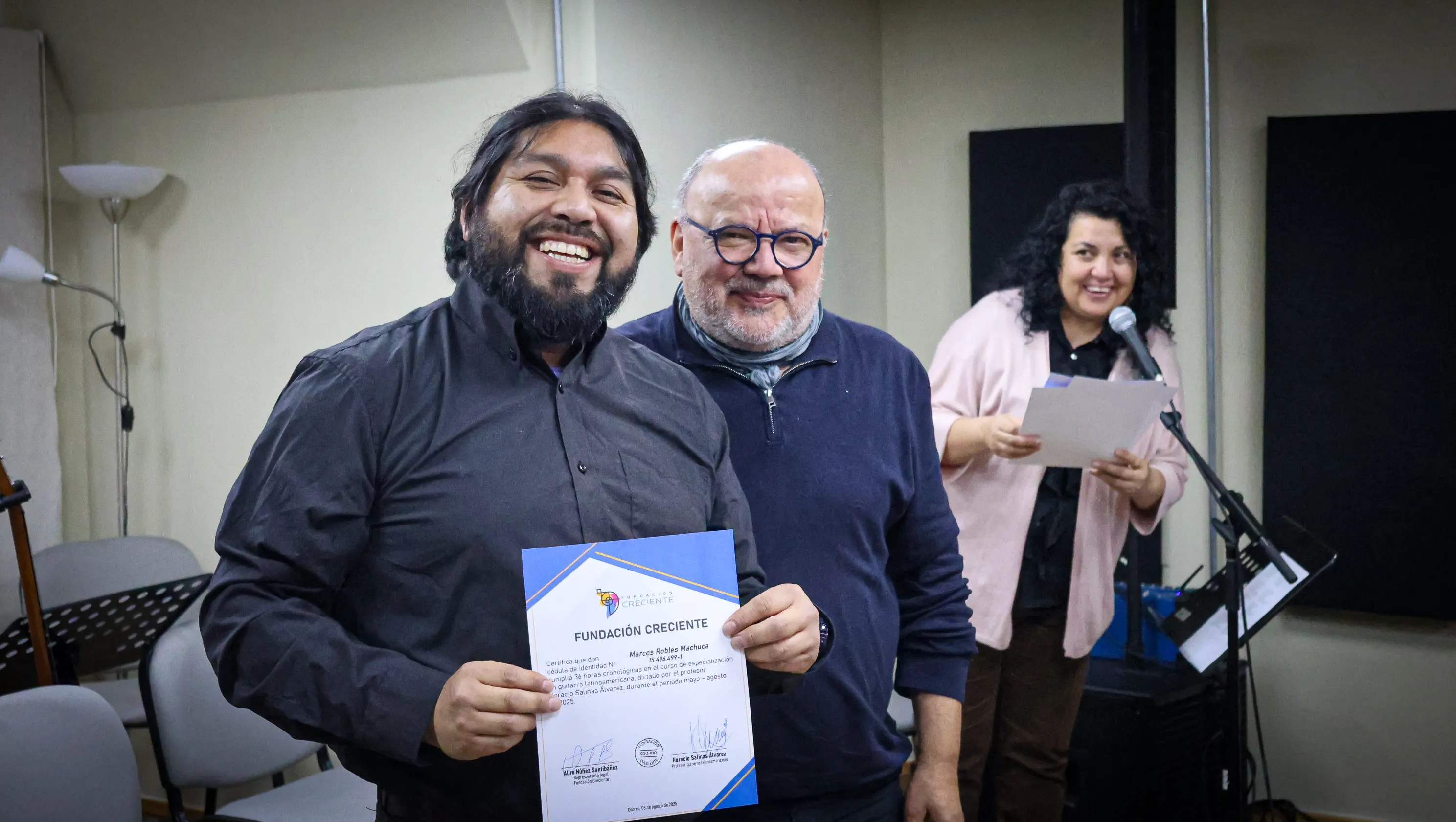 Certificación especialización en guitarra latinoamericana Por Horacio Salinas