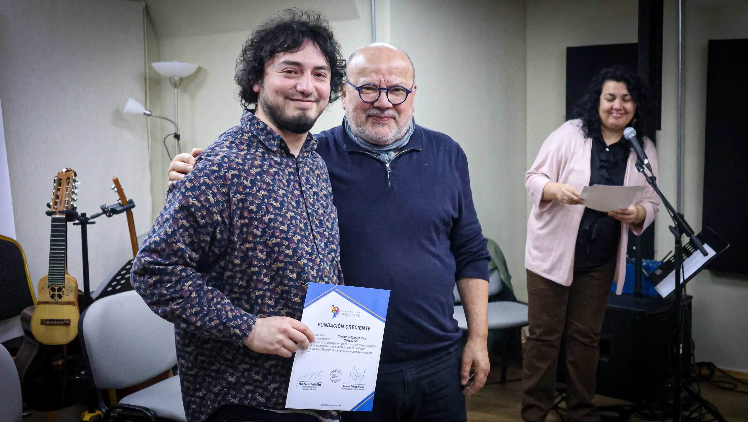 Certificación especialización en guitarra latinoamericana Por Horacio Salinas