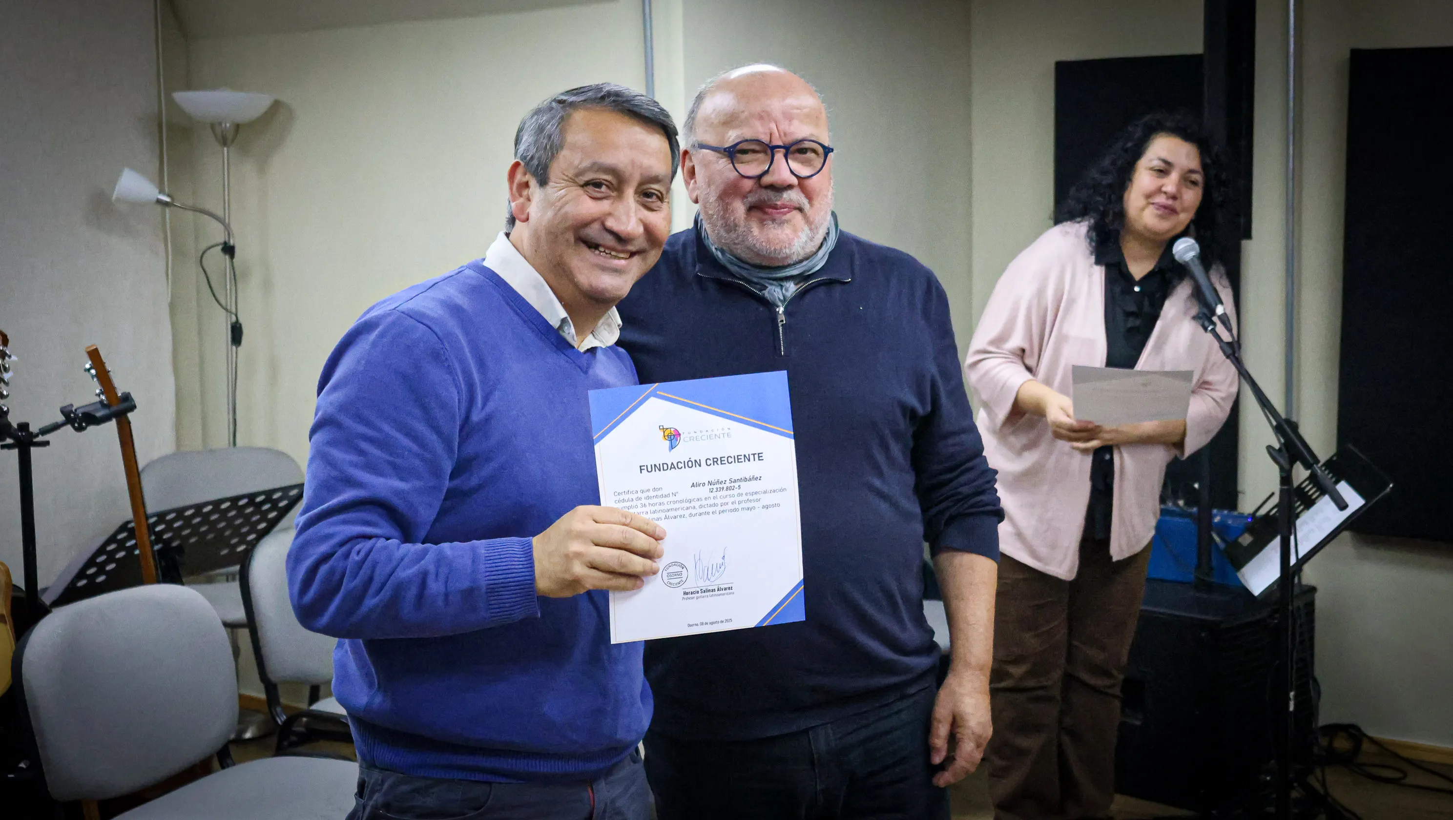 Certificación especialización en guitarra latinoamericana Por Horacio Salinas