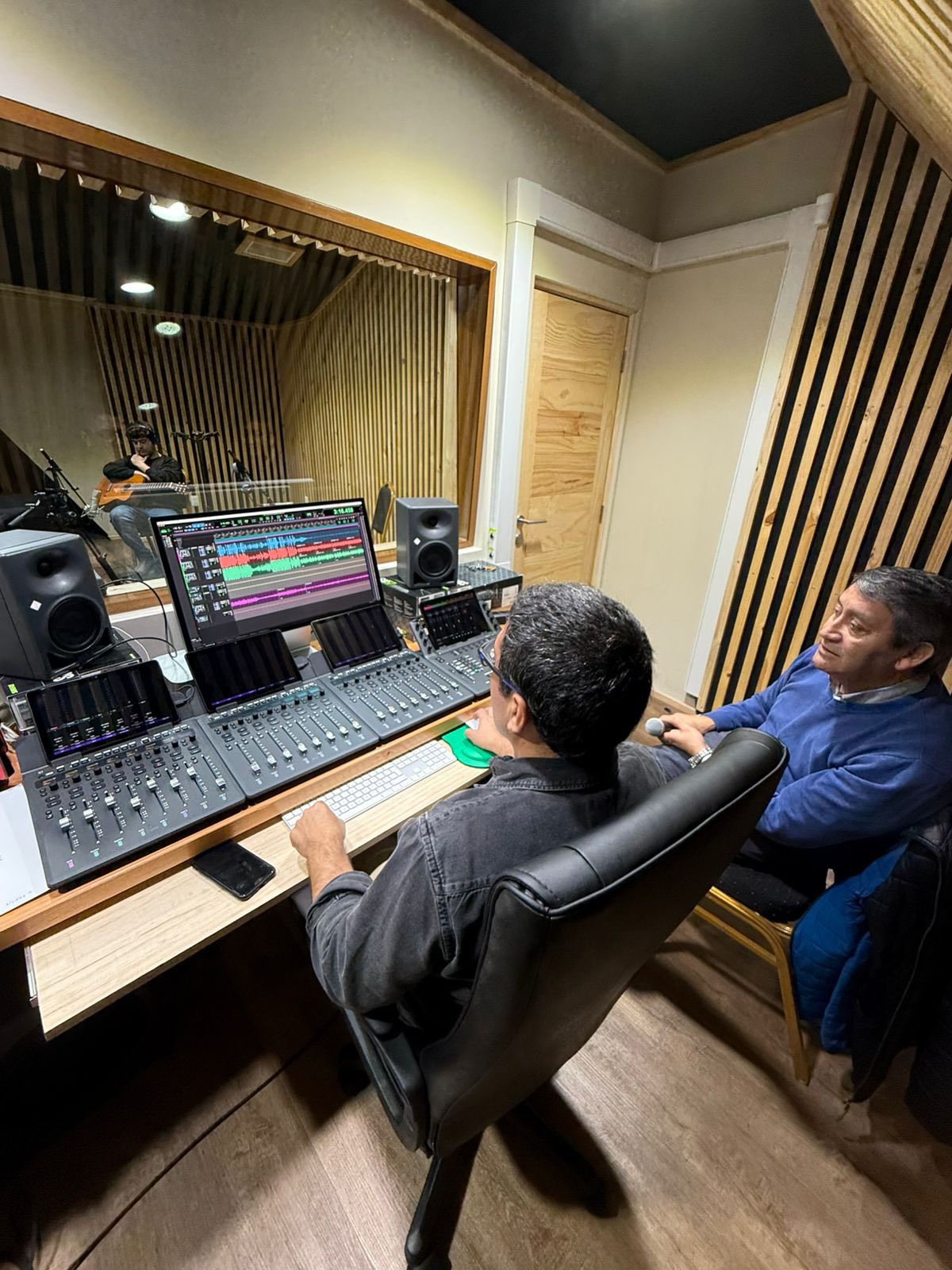 Procesesos de grabación en estudio