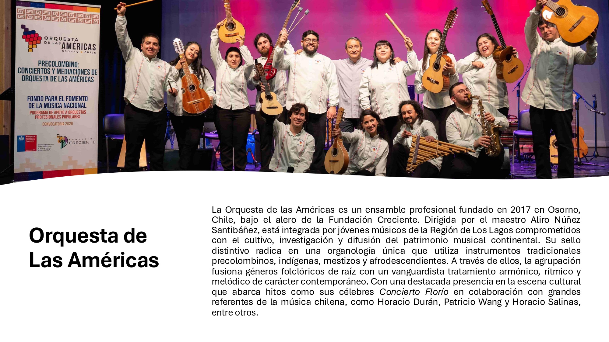 Chile — Orquesta de las Américas