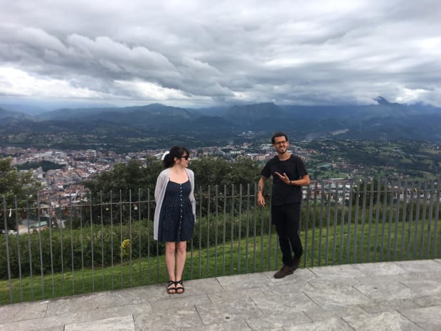 Angela showed us around Oveido