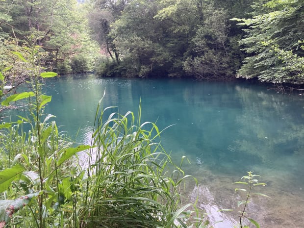 A pool in Kakueta Gorge
