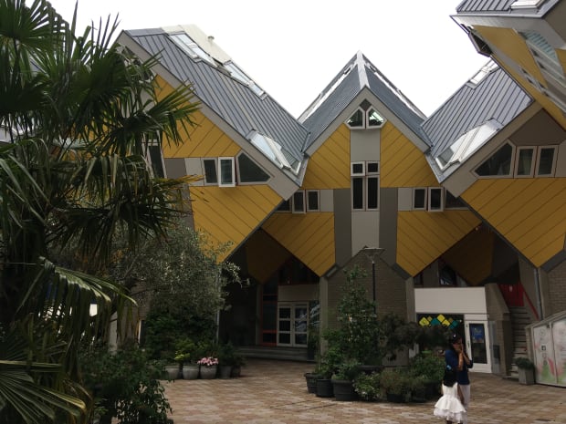 The cube houses in Rotterdam