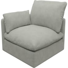 Willow Toorak Pebble 1 Seat Left Arm Facing Sofa Module color Toorak Pebble