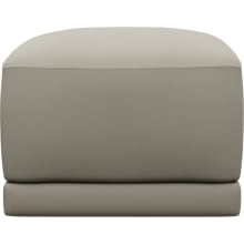 Haven Plaza Natural Ottoman color Plaza Natural