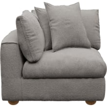 Tully Boucle Pumice Corner Sofa Chair Module color Boucle Pumice