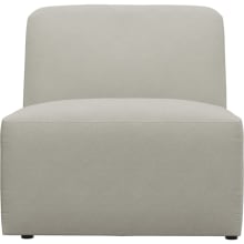 Copenhagen California Ivory Armless Chair Sofa Module color California Ivory