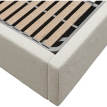 Felix Gas Lift Bed Boucle Ivory color Boucle Ivory