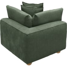 Tully Tribute Dark Jade Corner Sofa Chair Module color Tribute Dark Jade