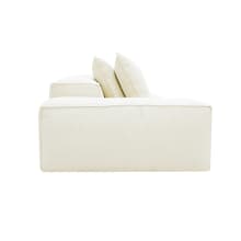 Riley Boucle Ivory Modular Sofa - 1x Arm, 1x Armless, 1x Right Terminal color Boucle Ivory