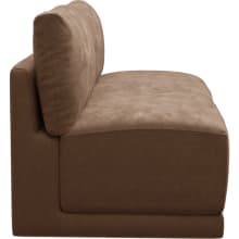 Haven Tribute Chestnut 2 Seater Armless Sofa Module color Tribute Chestnut