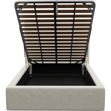 Felix Gas Lift Bed Boucle Ivory color Boucle Ivory