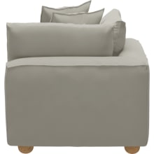 Tully California Ivory Corner Sofa Chair Module color California Ivory