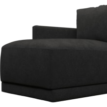 Haven California Charcoal Left Arm Facing Chaise Module color California Charcoal