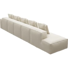 Riley Alpine Mist Modular Sofa - 1x Arm, 4x Armless, 1x Left Terminal color Alpine Mist
