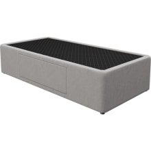 Zenith Kids 1 Storage Drawer Bed Base View Steel color View Steel