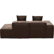 Riley Muse Chocolate Modular Sofa - 1x Arm, 1x Armless, 1x Right Terminal color Muse Chocolate
