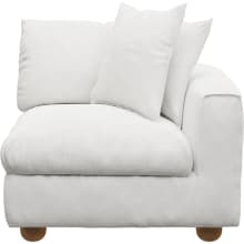 Tully Noa Fog Right Arm Facing Chair Module color Noa Fog