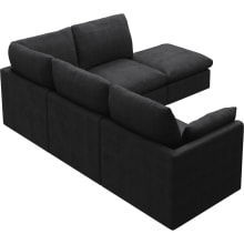 Willow Plaza Flint Grey Modular Sofa - 5 Seater RAF Terminal color Plaza Flint Grey