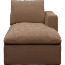 Cloud Deep Chaise Right Module Tribute Chestnut color Tribute Chestnut
