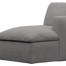 Cloud Deep Chaise Right Module California Slate color California Slate