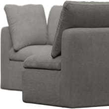 Cloud Isla Soft Grey Modular Sofa - 4 Piece color Isla Soft Grey