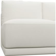 Haven Tribute Shell Right Arm Facing 3 Seater Sofa Module color Tribute Shell