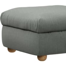 Tully Tribute Storm Ottoman color Tribute Storm