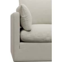 Willow Toorak Pearl 1 Seat Left Arm Facing Sofa Module color Toorak Pearl