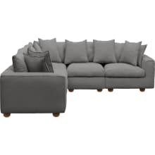 Tully California Slate Modular Sofa - 5 Piece color California Slate