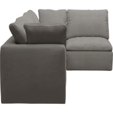 Cloud Isla Soft Grey Modular Sofa - 4 Piece color Isla Soft Grey