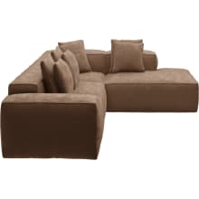 Riley Tribute Chestnut Modular Sofa - Arm, 2x Armless, Corner, Right Terminal color Tribute Chestnut