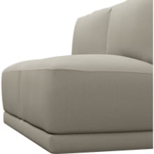 Haven Plaza Natural 2 Seater Armless Sofa Module color Plaza Natural
