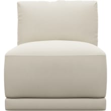 Haven Alpine Mist Armless Sofa Chair Module color Alpine Mist