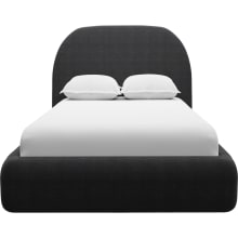 Capri Gas Lift Bed Plaza Flint Grey color Plaza Flint Grey