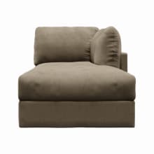 Finley Tribute Walnut Right Arm Facing Chaise Module color Tribute Walnut