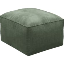 Riley Tribute Dark Jade Modular Small Ottoman color Tribute Dark Jade